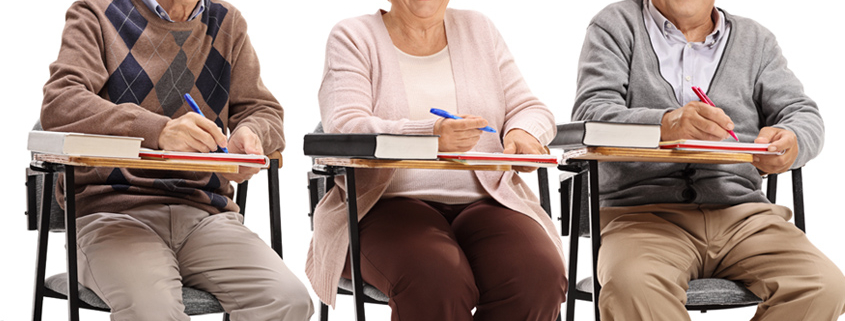 nonni a scuola